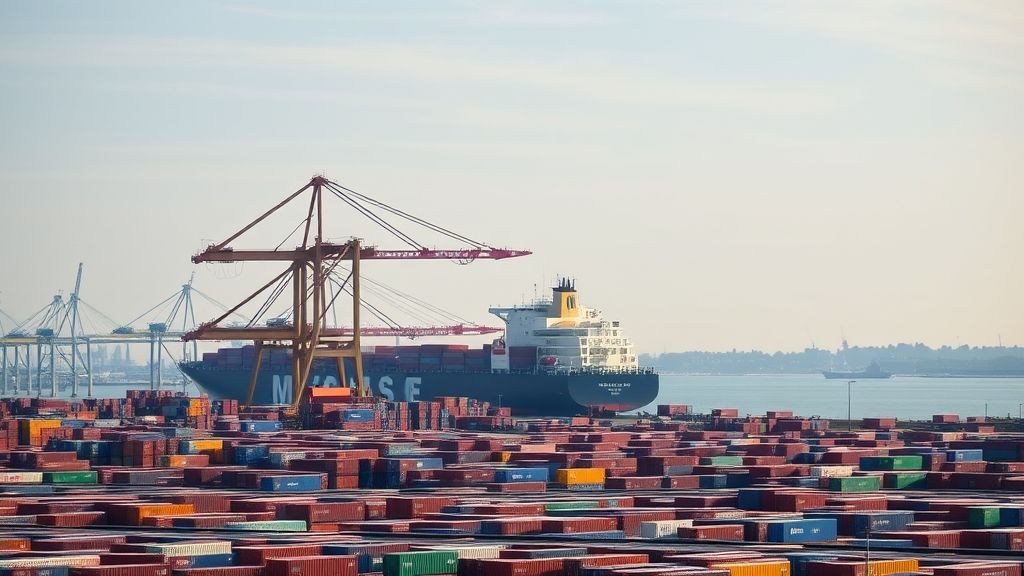 Cuellos de botella en el puerto de Manzanillo un mes después de la huelga